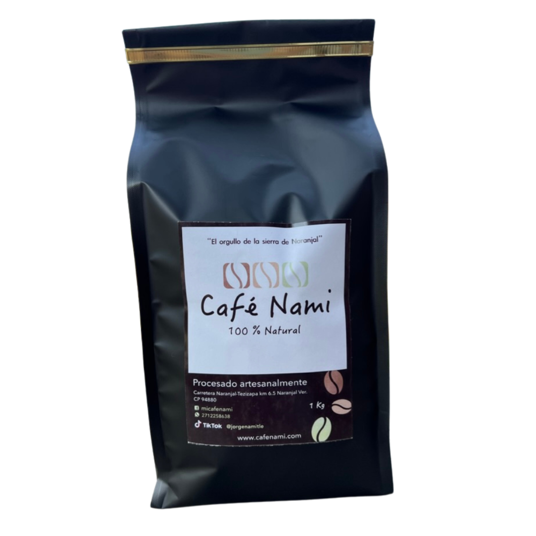 1 kg de Café en Grano - Bolsa con válvula