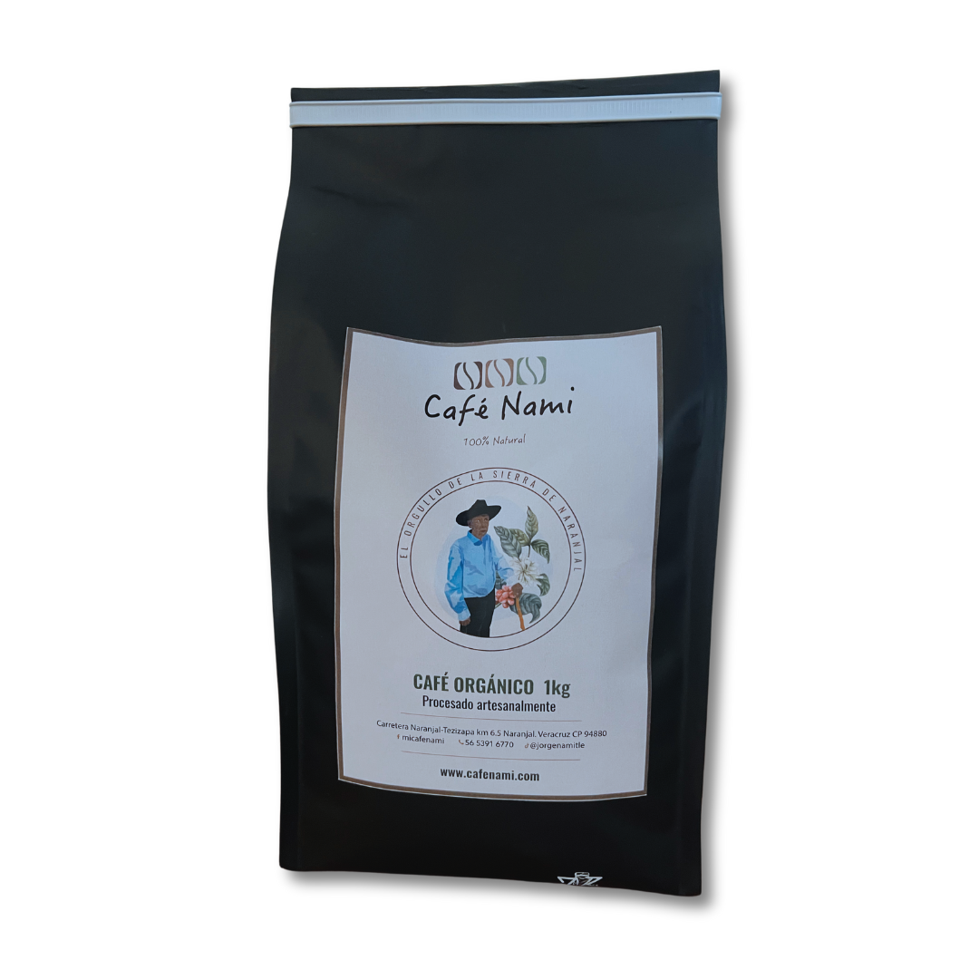 1 kg de Café Molido - Bolsa con Válvula