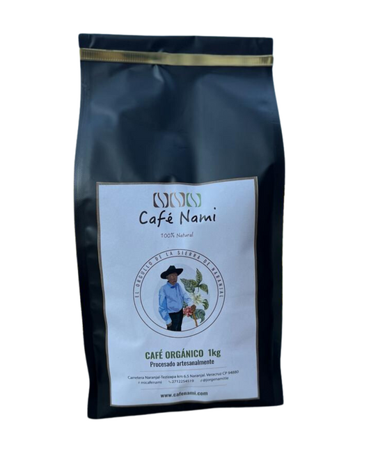 1.0 kg de Café Nami Molido Orgánico de alta selección